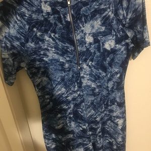 Blue fashionable Romper